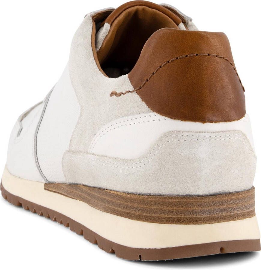 Travelin ' Worcester Casual leren herensneakers Veterschoen Wit Leer - Foto 10