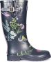 Trespass Womens Ladies Elena Wellington Boots (Humming Bird Print) - Thumbnail 3