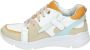 Twins 323130 Kinderen MeisjesLage schoenenKindersneakers Wit beige - Thumbnail 4