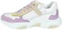 Twins 323157~~~~~~~~~~~~~~~~~~~~~~~~ MeisjesLage schoenenKindersneakers Wit beige - Thumbnail 3