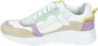 Twins 323180 Kinderen MeisjesLage schoenenKindersneakers Wit beige - Thumbnail 4