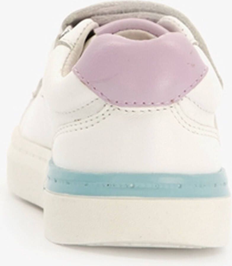 TwoDay leren meisjes sneakers wit lila Wit Echt leer - Foto 7