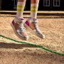 TwoDay meisjes sneakers met metallic details Roze Echt leer - Thumbnail 8