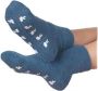 TZ Bedsokken Warmtesokken Anti-slip Blauw Maat S 36 - Thumbnail 2