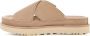 UGG Slippers Dames W Goldenstar Cross Slide Maat: 42 Materiaal: Rubber Kleur: Beige - Thumbnail 10
