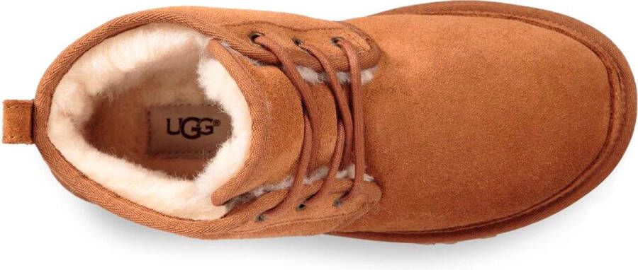 UGG W Neumel Veterboots Laarzen Met Veters Cognac Schoenen