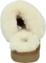 Ugg Comfortabele Gebreide Schapenvacht Instappers Beige Dames - Thumbnail 11