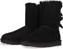 Ugg Dameslaarzen van omgekeerd schapenleer en suède voor herfst winter Black Dames - Thumbnail 11