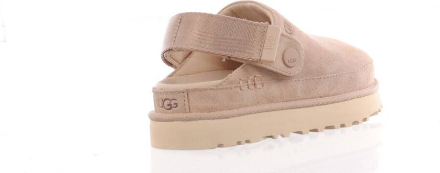 UGG Goldenstar clog suede beige