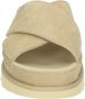 UGG Slippers Dames W Goldenstar Cross Slide Maat: 41 Materiaal: Rubber Kleur: Beige - Thumbnail 10