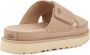 UGG GOLDENSTAR CROSS SLIDE Volwassenen Dames slippers Wit beige - Thumbnail 9