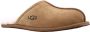 UGG Pantoffels Heren Sloffen Instappers Wol Harde zool Open hiel 1101111 Cognac - Thumbnail 12