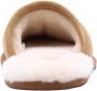 UGG Pantoffels Heren Sloffen Instappers Wol Harde zool Open hiel 1101111 Cognac - Thumbnail 14