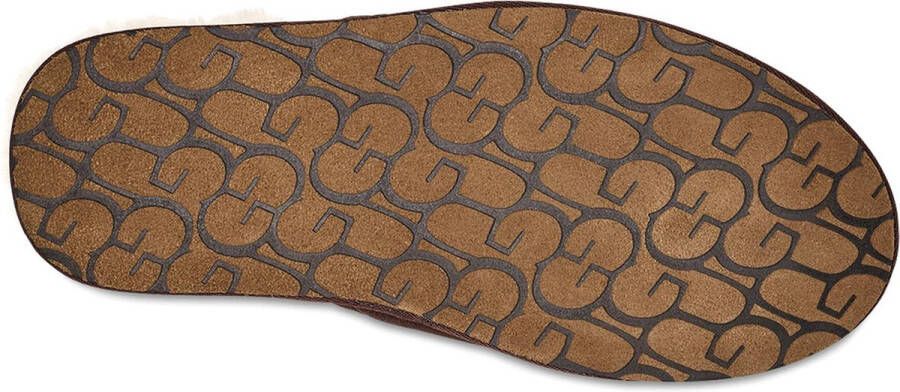 UGG M Scuff Heren Sloffen Donkerbruin
