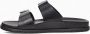 UGG M Wainscott Buckle Slide Slippers Heren Zwart - Thumbnail 10