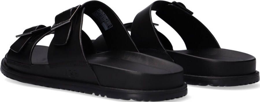 UGG M Wainscott Buckle Slide Slippers Heren Zwart