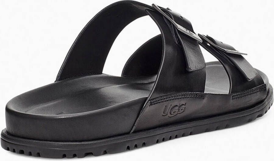 UGG M Wainscott Buckle Slide Slippers Heren Zwart