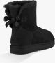 Ugg Dameslaarzen van omgekeerd schapenleer en suède voor herfst winter Black Dames - Thumbnail 3