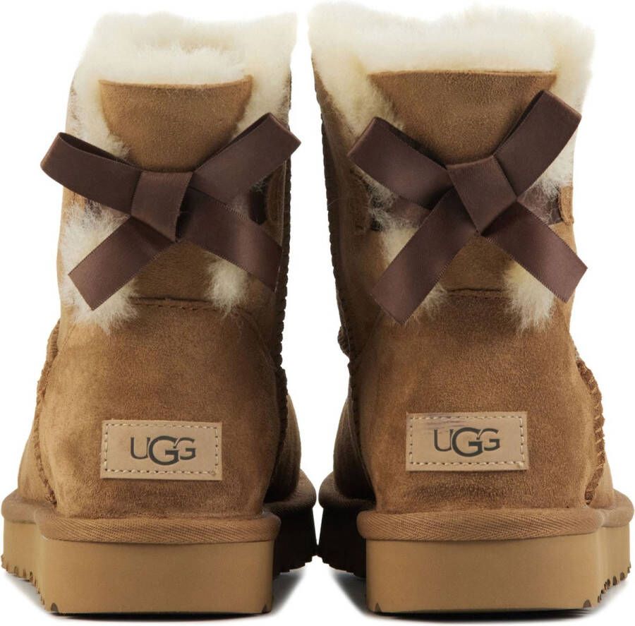 UGG Mini Bailey Bow II Dames Laarzen Chestnut