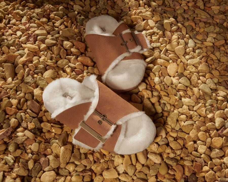 UGG Outside Buckle Dames Slippers