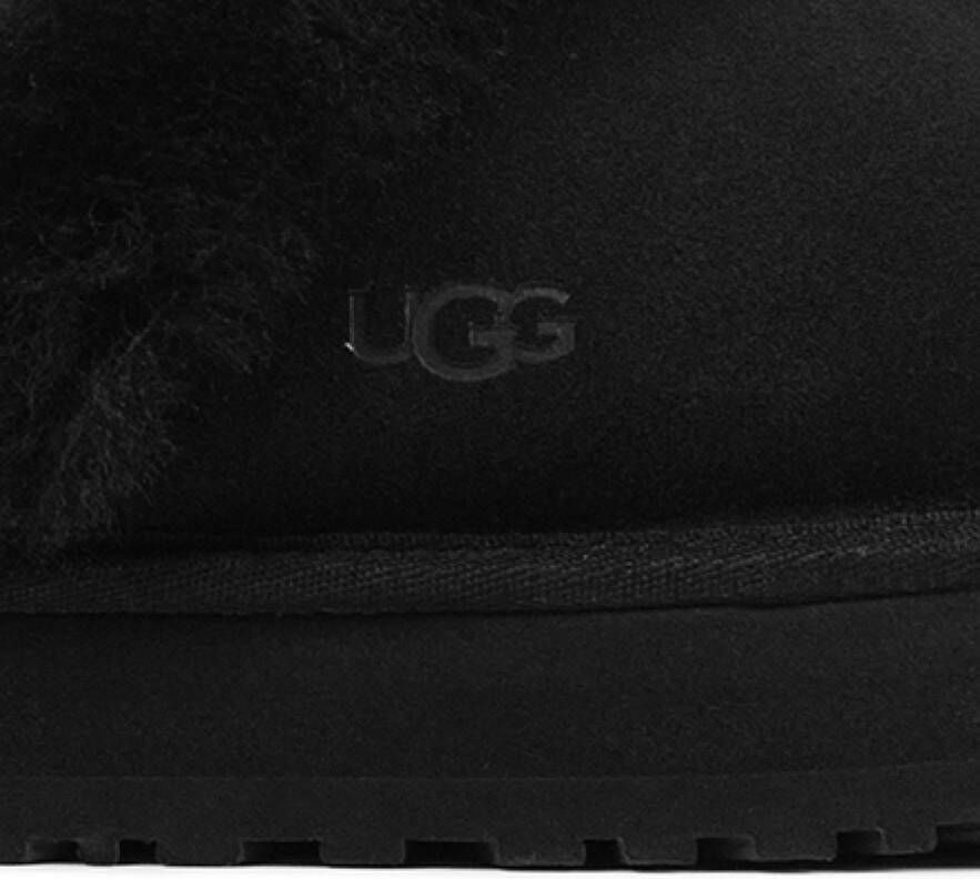 UGG Pantoffels Dames Sloffen Instappers Harde zool Open hiel 1122550 Zwart