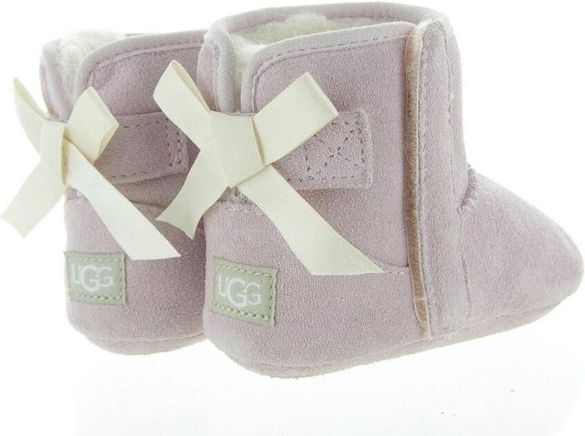 UGG Roze Babyslofjes Jesse Bow 2 & Beanie