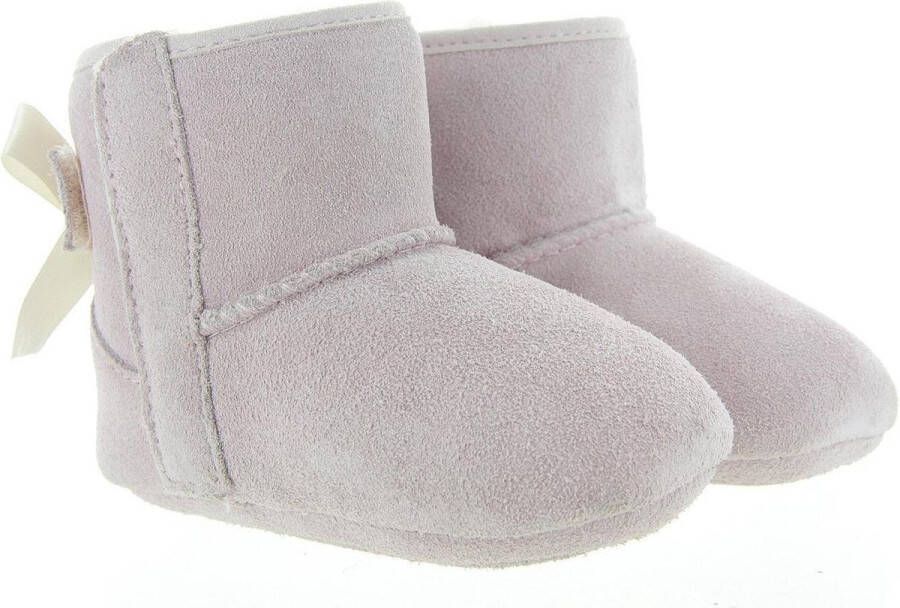 UGG Roze Babyslofjes Jesse Bow 2 & Beanie