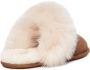 Ugg Ciabatta chiusa Scuffette in camoscio e montone Cuoio Bruin Dames - Thumbnail 11