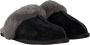 UGG Scuffette II Dames Pantoffels Zwart - Thumbnail 12