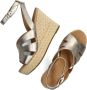 UGG W Careena Dames Sandalen Goud Metallic - Thumbnail 4