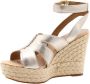 UGG W Careena Dames Sandalen Goud Metallic - Thumbnail 8