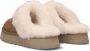 UGG Pantoffels Dames Sloffen Instappers Suède Harde zool Dichte hiel Disquette Cognac - Thumbnail 14