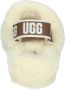 Ugg Fluff Yeah Logo sloffen beige 1095119 fluff yeah nat Beige Dames - Thumbnail 10