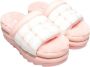 UGG Maxi Slide Logo 1127067-PSLP Vrouwen Roze Pantoffels - Thumbnail 5
