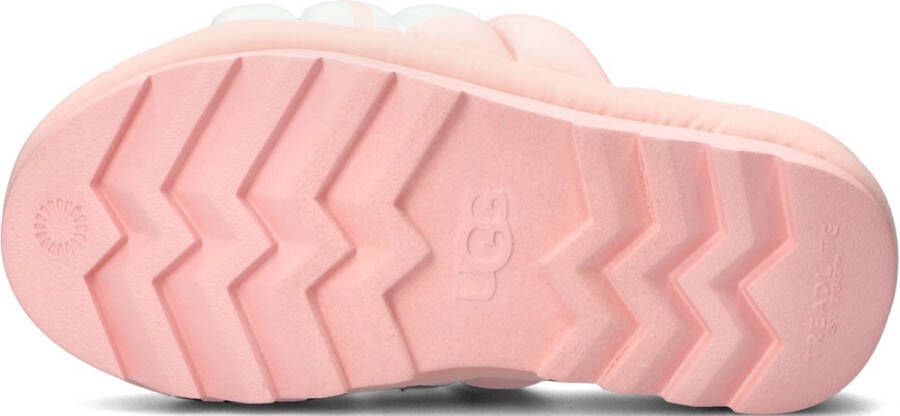 UGG W Maxi Slide Logo Pantoffels Sloffen Dames Roze - Foto 6