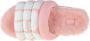 UGG W Maxi Slide Logo Pantoffels Sloffen Dames Roze - Thumbnail 8