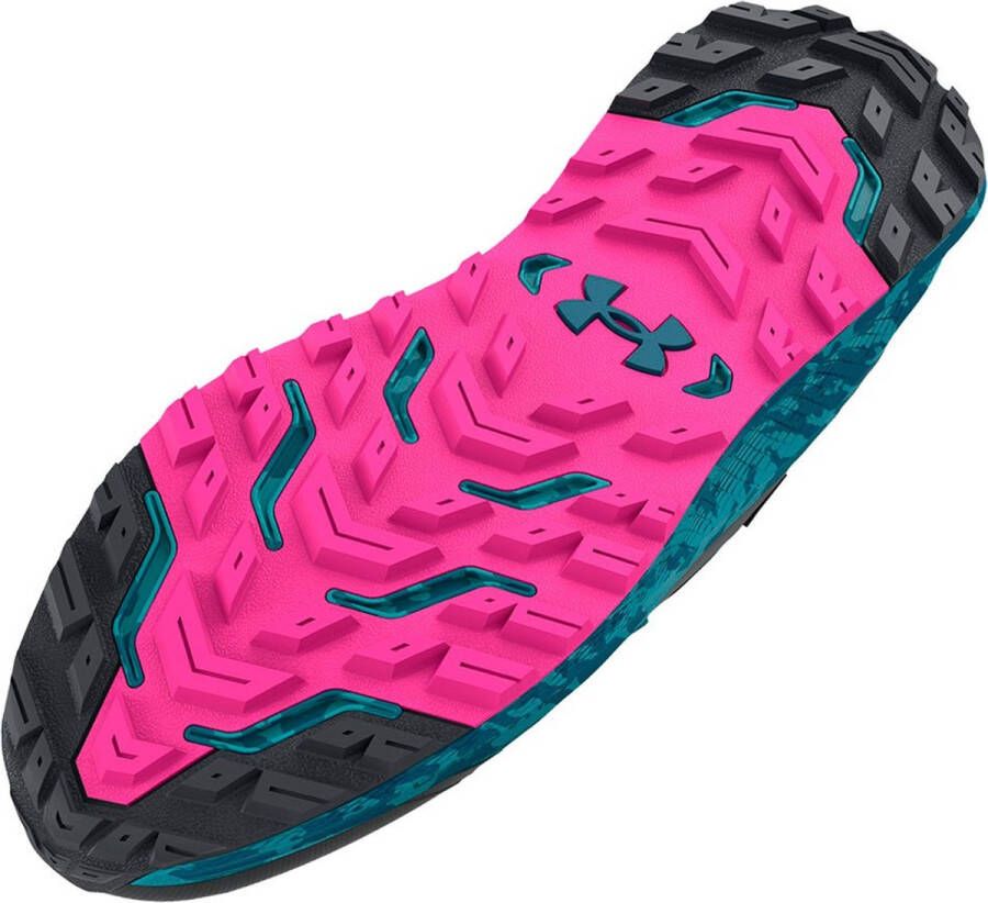 Under Armour Charged Bandit TR 2 SP Trailrunningschoenen Jet Gray Still Water Rebel Pink Dames