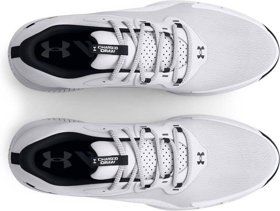 Under Armour Charged Draw 2 Wide-White Black