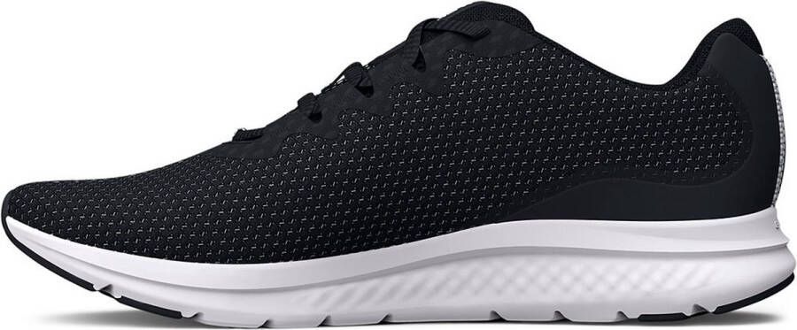 Under Armour Charged Impulse 3 Hardloopschoenen Black White Dames