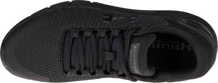 Under Armour Charged Rogue 2.5 3024400-002 Mannen Zwart Hardloopschoenen - Foto 4