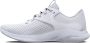 Under Armour Dames Charged Aurora 2 Sportschoenen Voor Dames Lichtgewicht Wit - Thumbnail 6