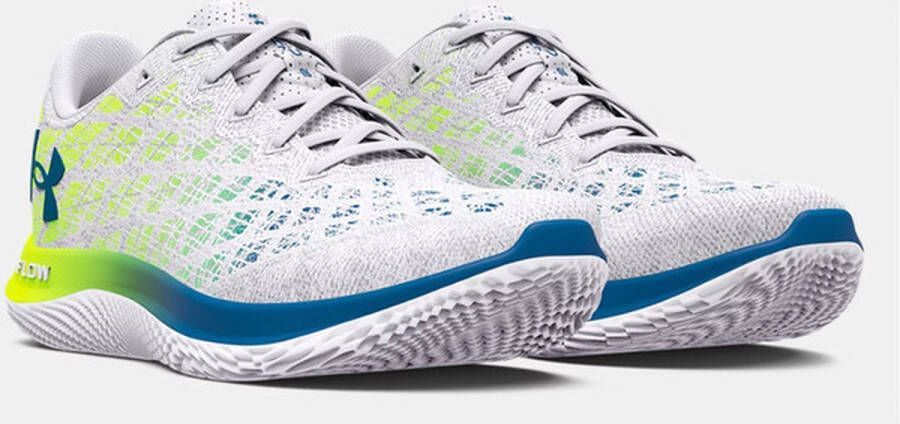 Under Armour FLOW Velociti Wind 2 Heren Sportschoenen wit geel - Foto 2