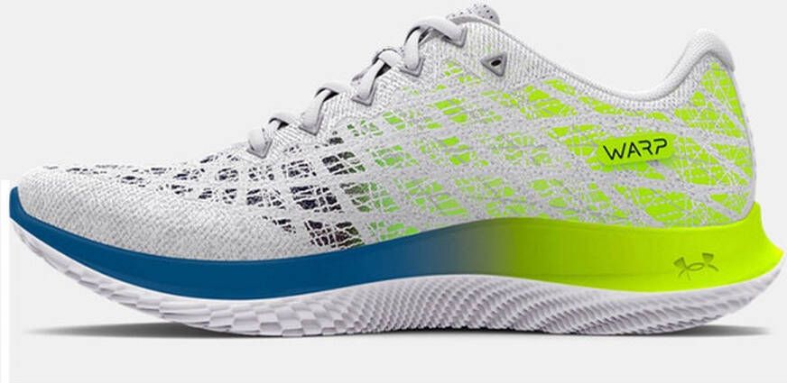 Under Armour FLOW Velociti Wind 2 Heren Sportschoenen wit geel - Foto 5