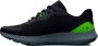 Under Armour Surge 3 Hardloopschoenen Black Lime Surge Gravel Heren 1 - Thumbnail 6