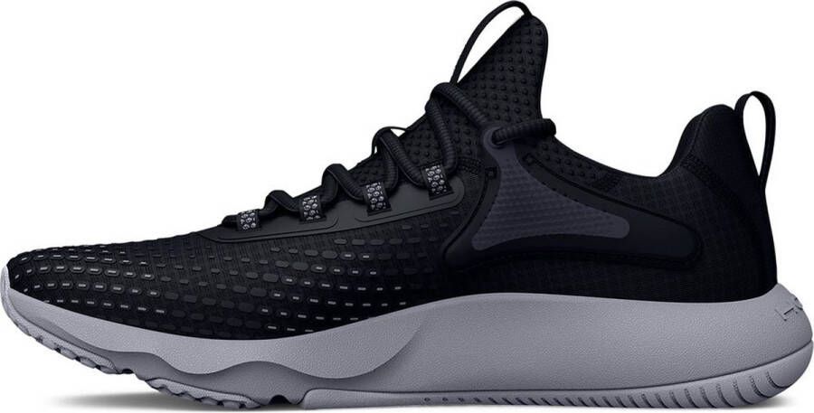 Under Armour HOVR Rise 4 Sneakers Heren Black Mod Gray Halo Gray