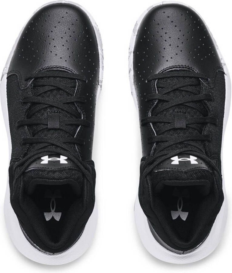 Under Armour Jet '21 Gs Black White White Basketballshoes grade school 3024794-001 - Foto 4