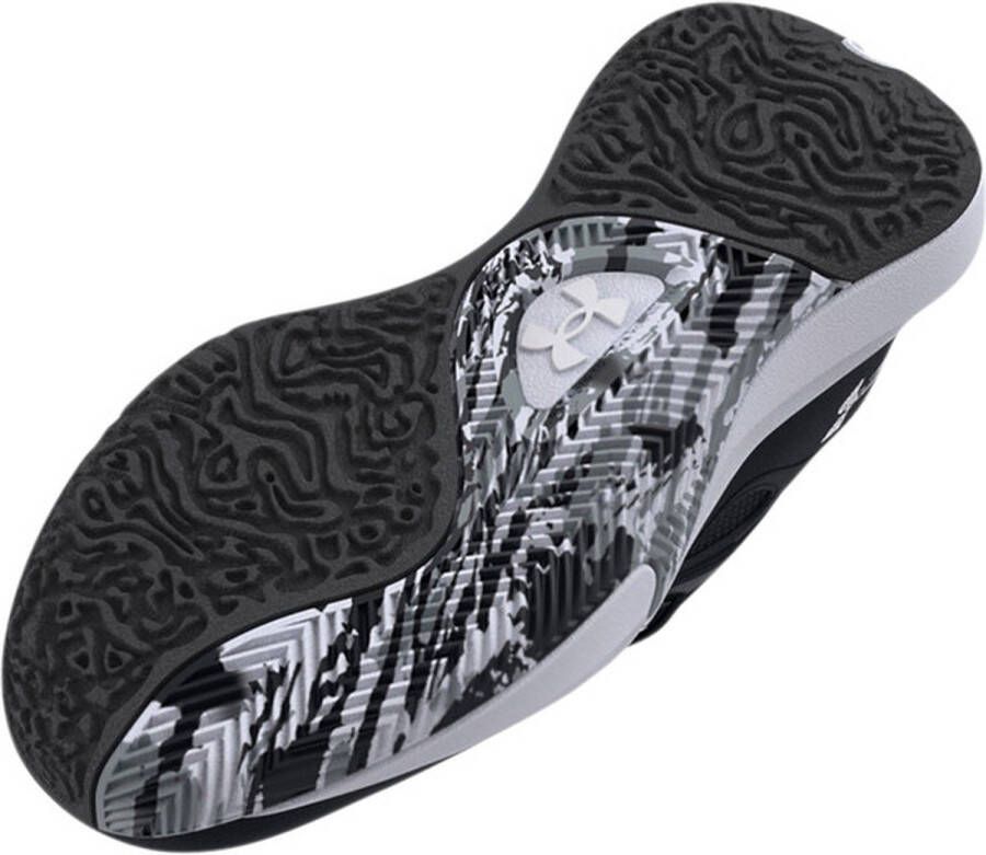 Under Armour Lockdown 6 GS kinderen Sportschoenen Volleybal Indoor zwart - Foto 2