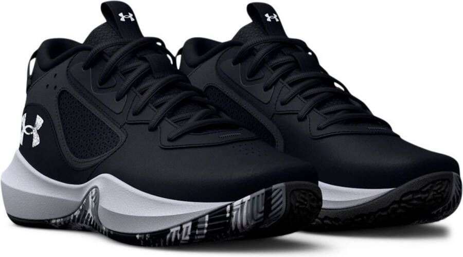 Under Armour Lockdown 6 GS kinderen Sportschoenen Volleybal Indoor zwart - Foto 3