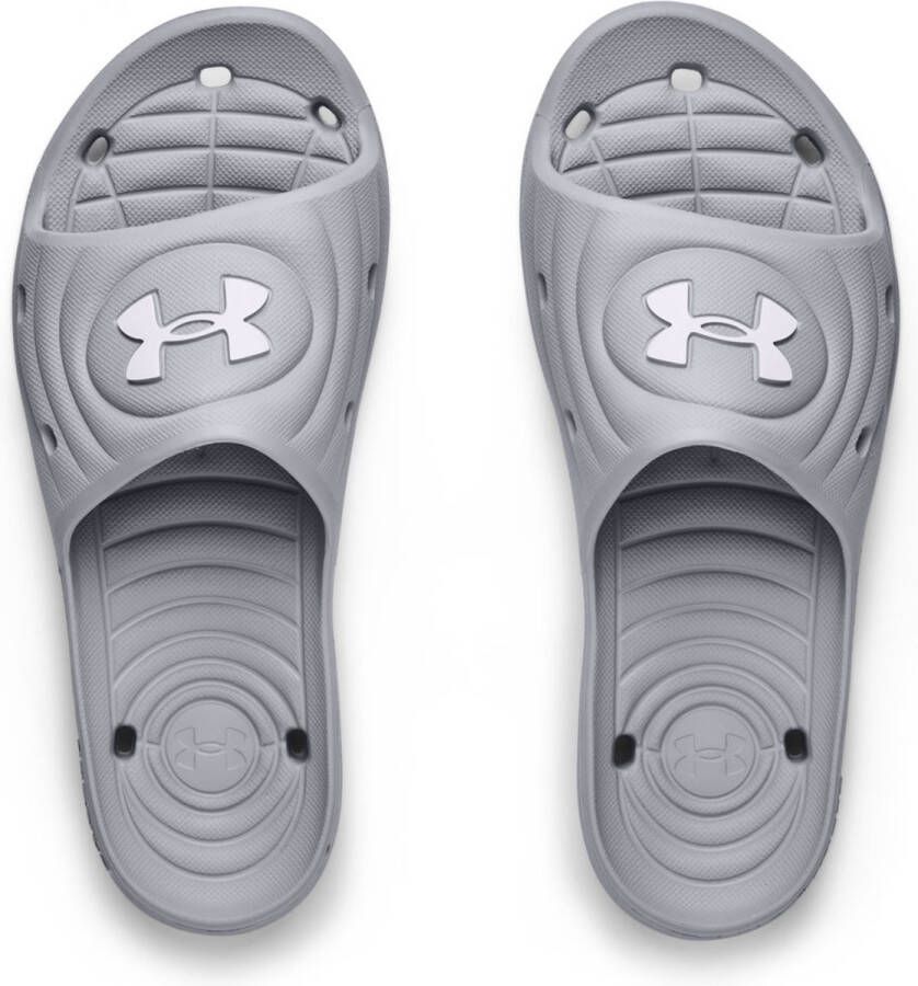 Under Armour Slippers Locker IV SL Grijs Heren - Foto 5