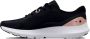 Under Armour Sports Trainers for Women Surge 3 Grey Black - Thumbnail 2